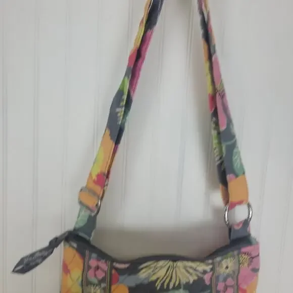 Vera Bradley Coastal Paradise Hipster Cross Body Purse - Picture 4 of 16